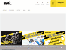 Tablet Screenshot of bestprotein.com